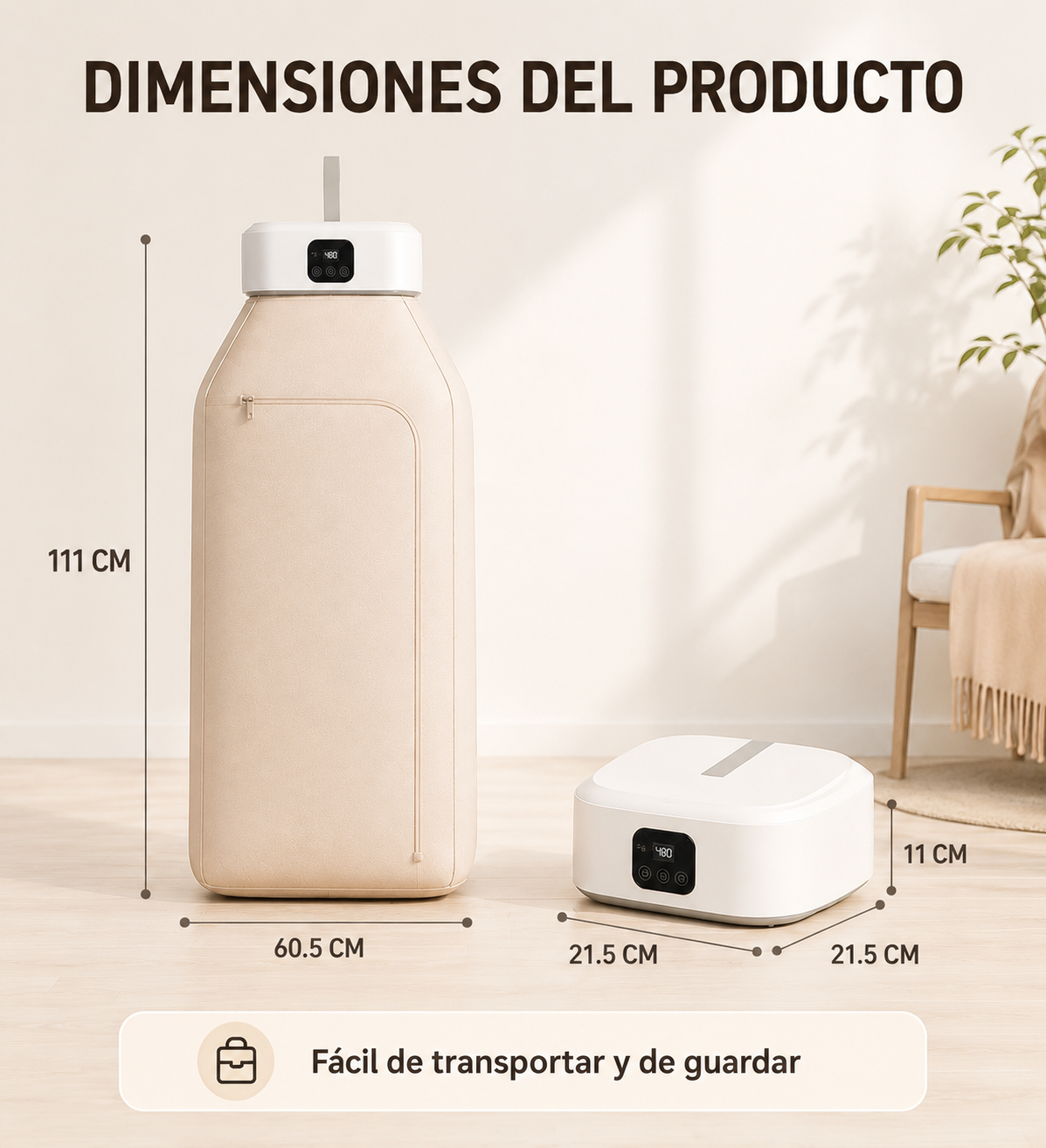 50% OFF SOLO POR HOY / DryGlow™/ Secadora de Ropa Portátil