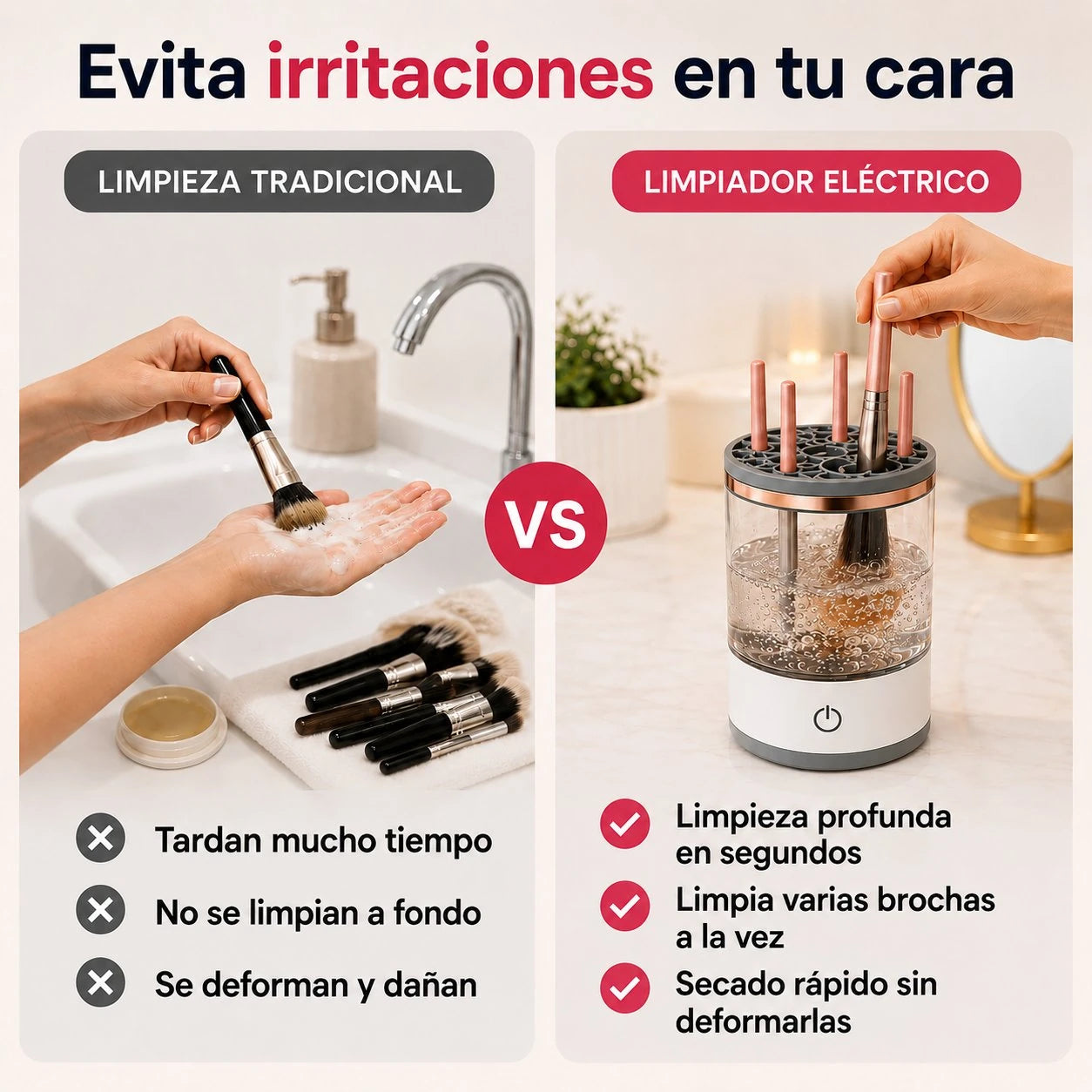 Washer Pro™  Limpiador de Brochas Eléctrico USB