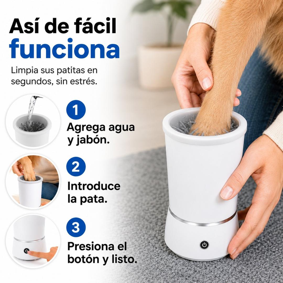 Paw Wash ™- Limpiador de patas automático
